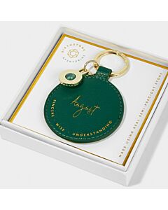 Katie Loxton Birthstone Keyring - August